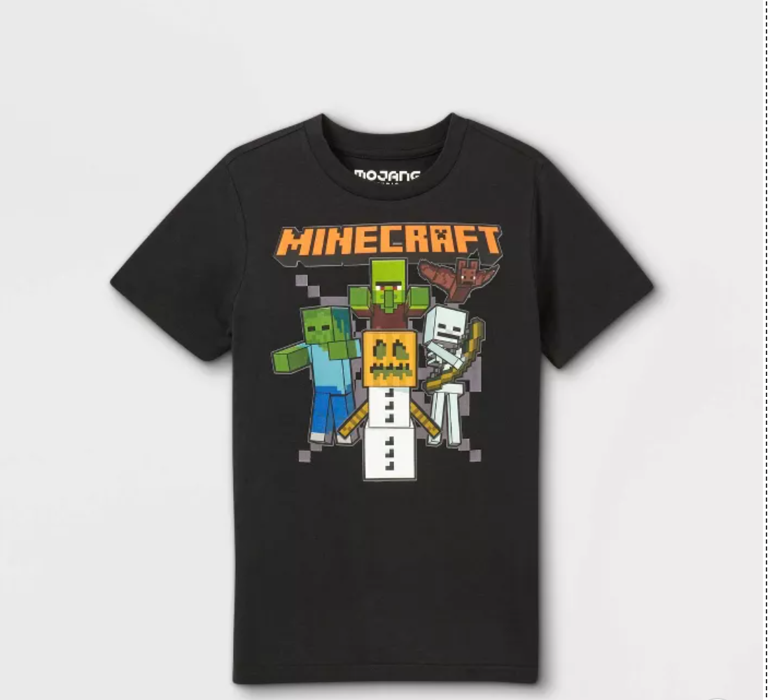 Minecraft Short-sleeve Boys T-shirt