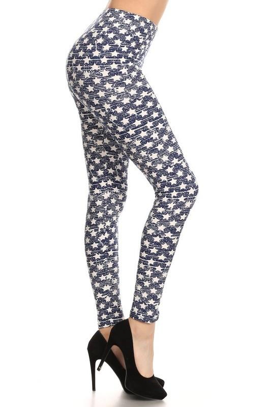 Denim Stars Buttery Soft Leggings
