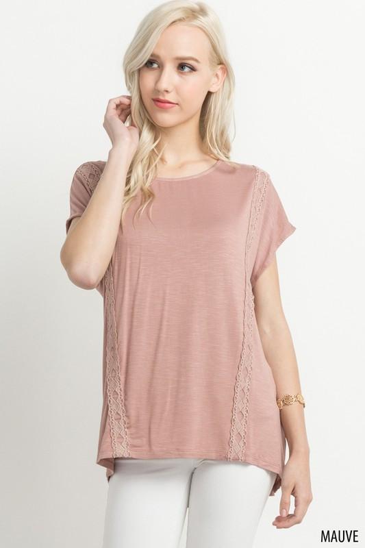 Lace Trim Top