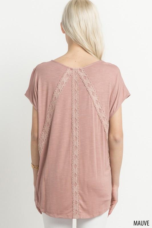 Lace Trim Top
