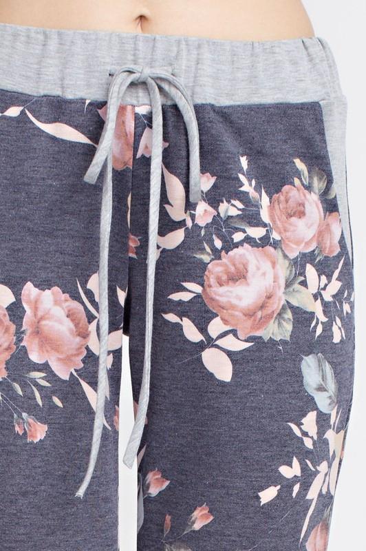 Loral Floral Jogger Pants