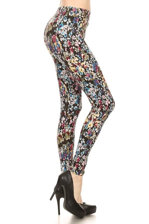 Mini Floral Buttery Soft Leggings