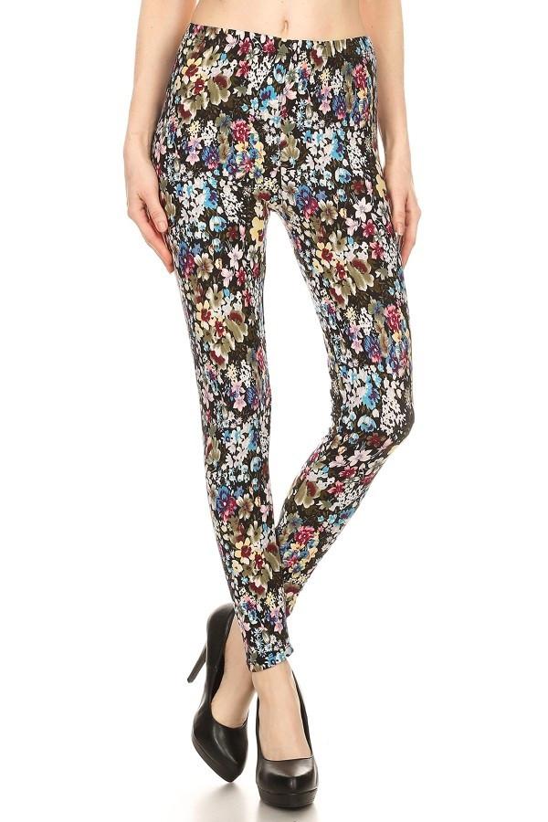 Mini Floral Buttery Soft Leggings