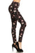 Pink Star Floral Buttery Soft Leggings