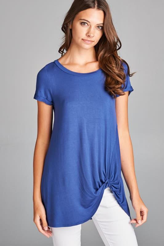A Twist Above the Rest Tunic Top