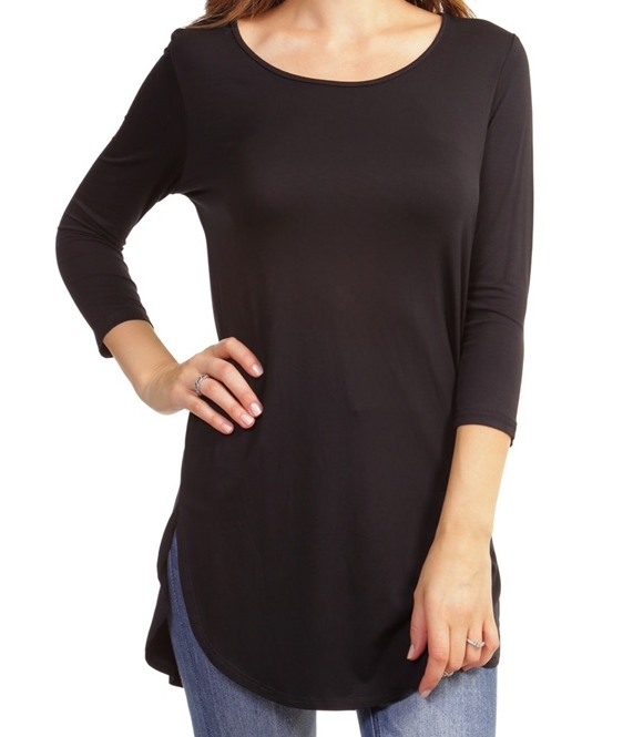 Tunic Tee 3/4 Sleeve
